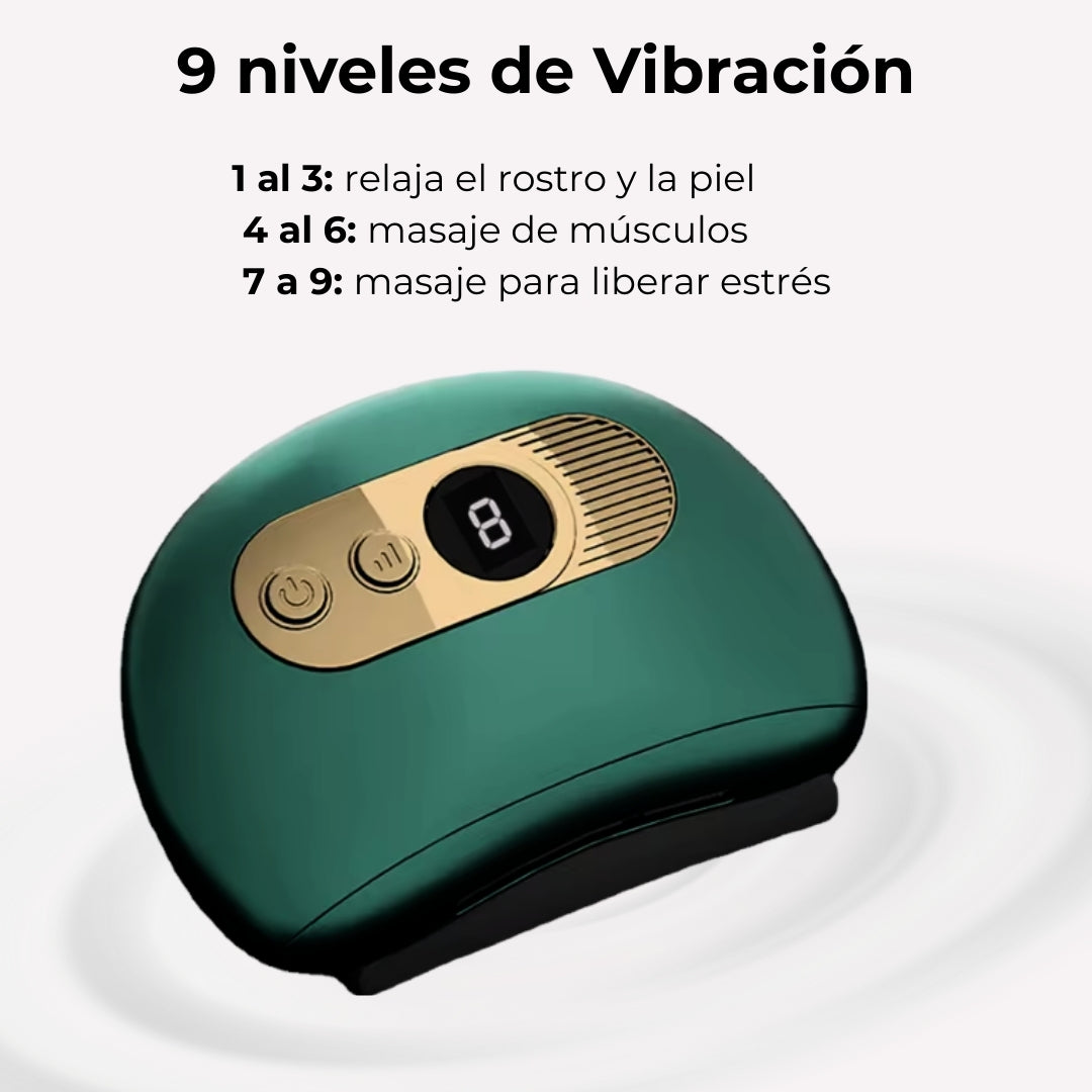 Gua Sha Inteligente – Masajeador con vibración y calor