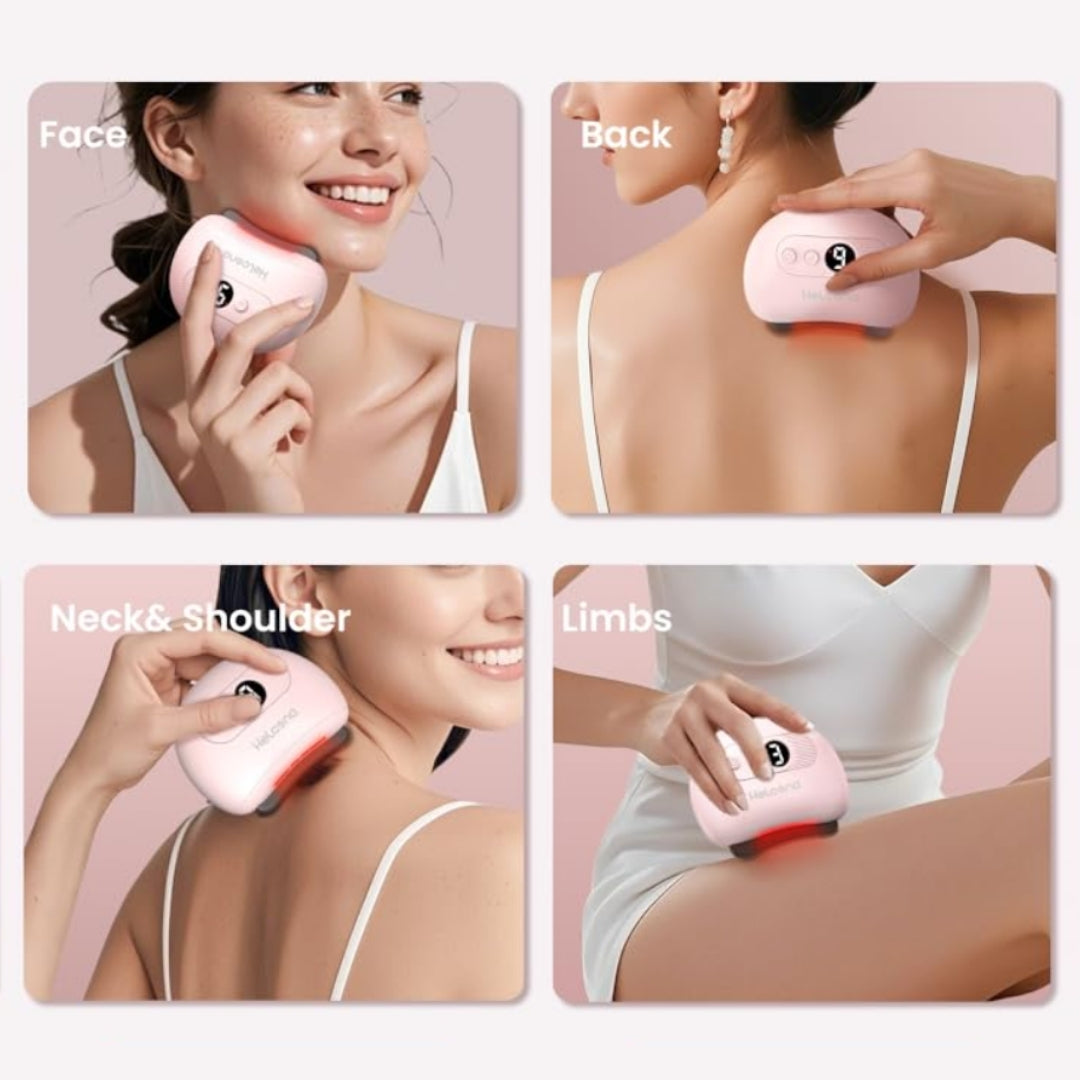 Gua Sha Inteligente – Masajeador con vibración y calor